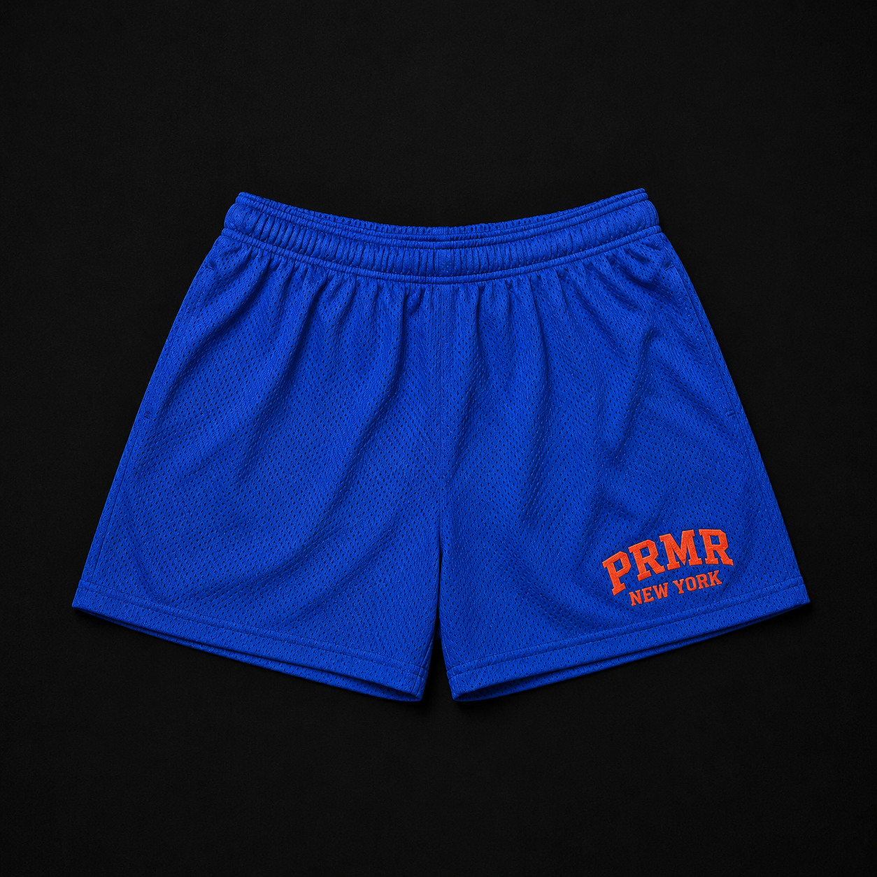 PRMR NY Mesh Varsity Shorts - KNICKS BLUE