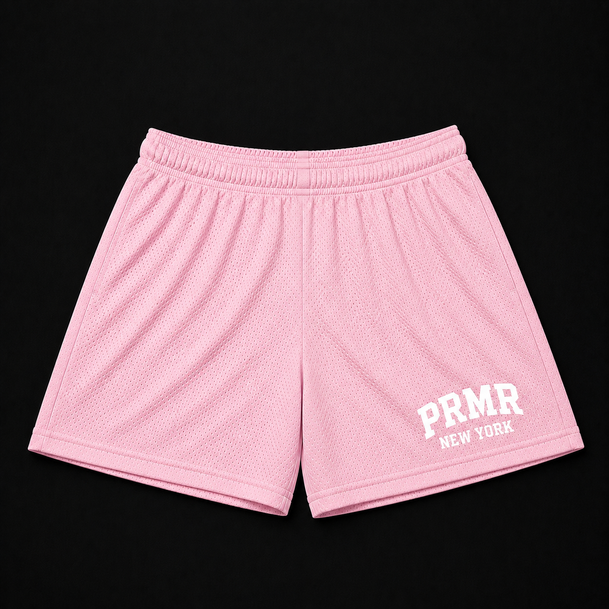 PRMR NY Mesh Varsity shorts- PINK