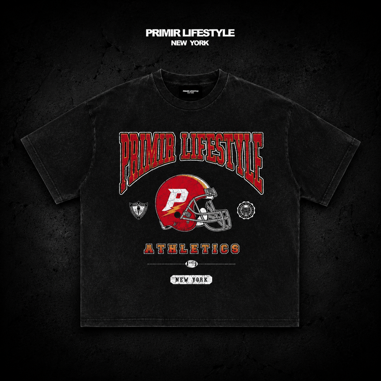 Athletic Varsity Boxy Fit T-Shirt